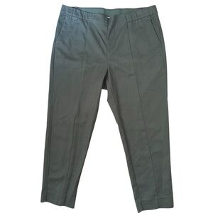 J.Jill Essential Slim‎ Ankle Pants Olive Green - Size 16 Petite